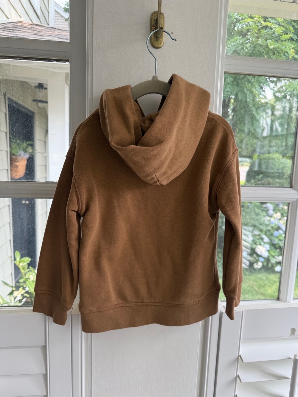 GAP Toddler Brown Hoodie with Mickey Mouse Graphic - Picture 4 of 4